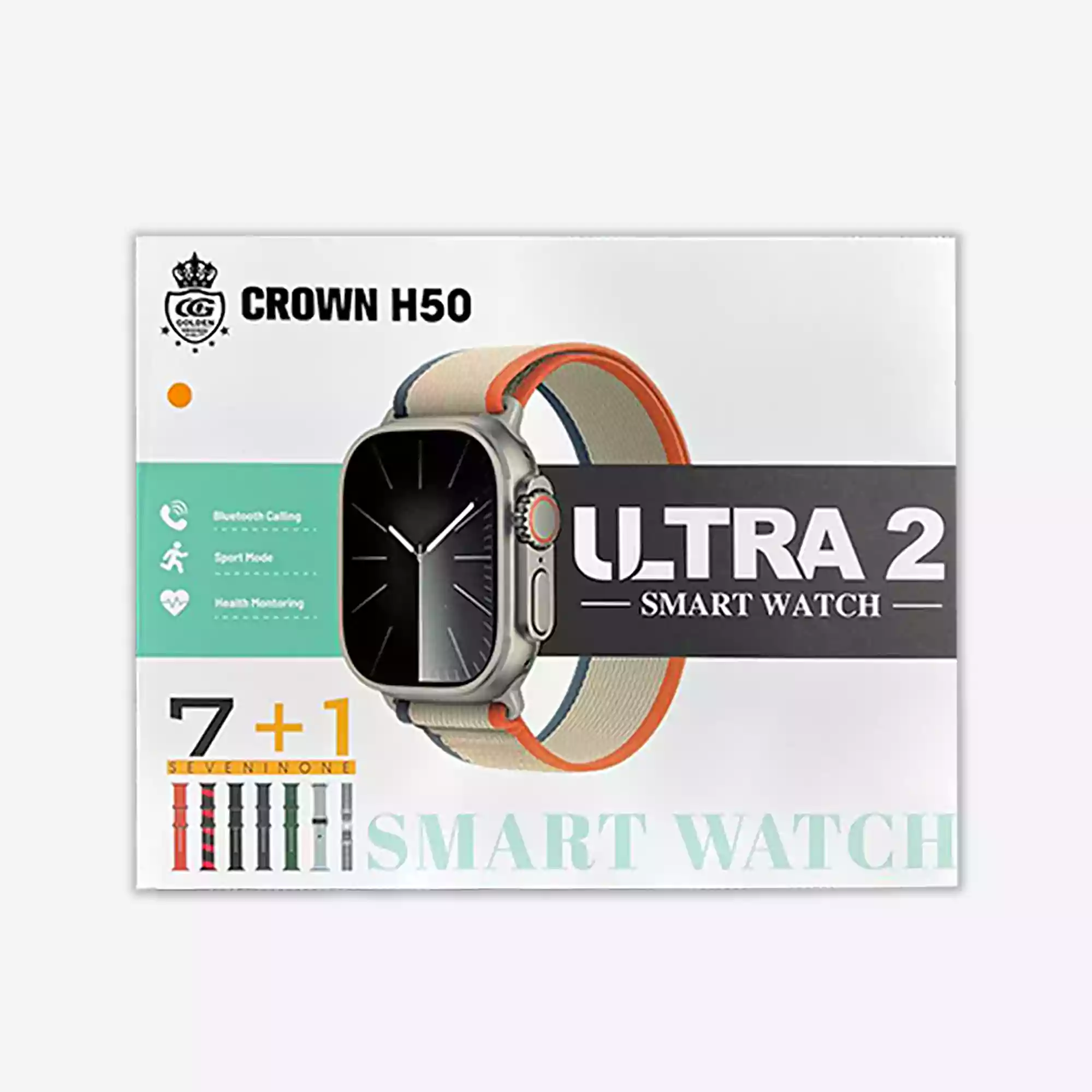 Crown H50 Ultra 2 7+1 Smart Watch - Image 1