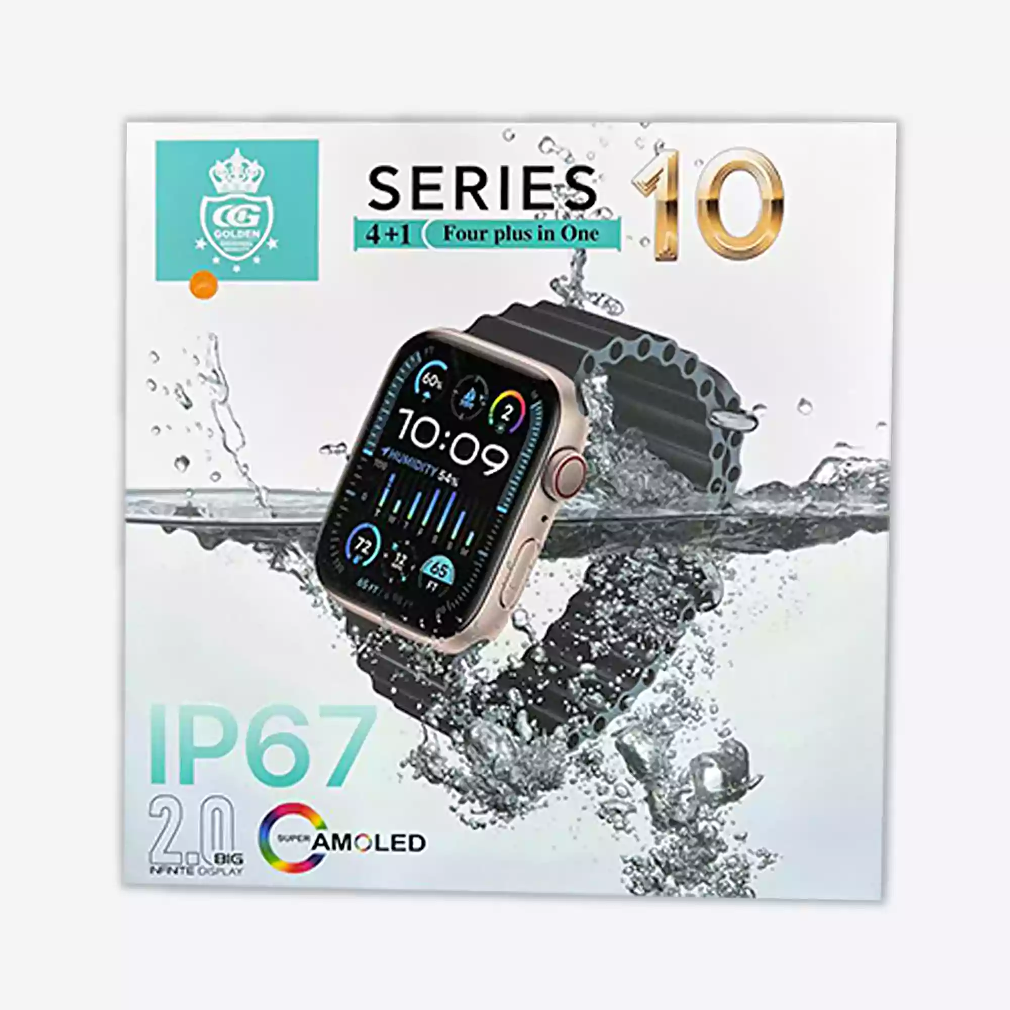 Crown Series 10 4+1 Smart Watch - Image 1