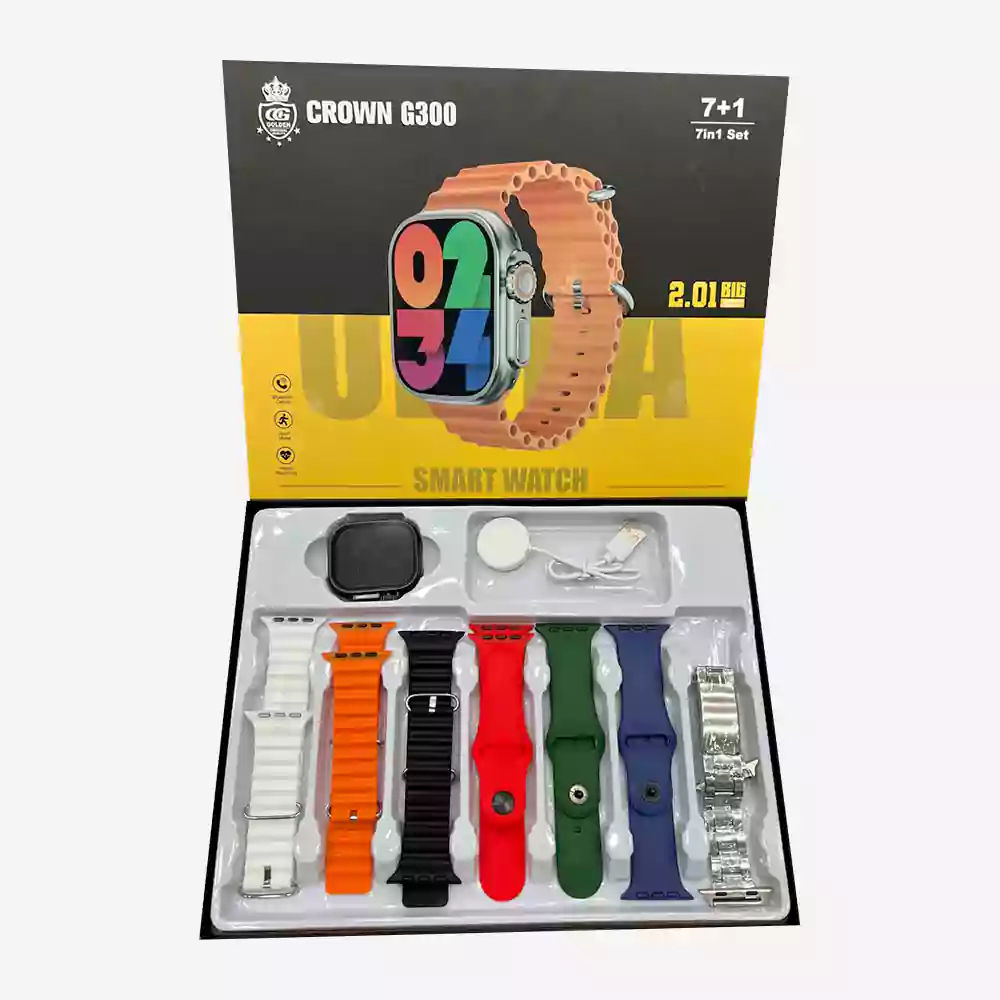 Crown G300 Ultra 7+1 Smart Watch - Image 2